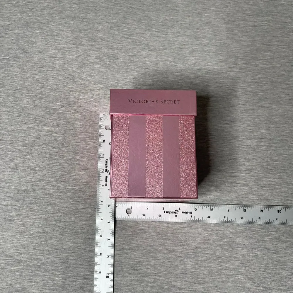 Victoria’s Secret Pink Shimmer NYC Snow Globe Storage Empty Gift Box